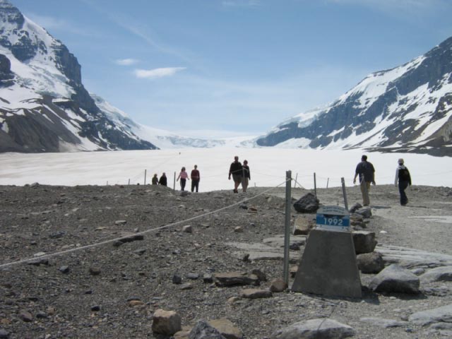 De Athabasca Gletsjer